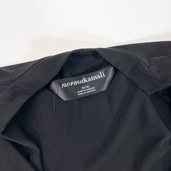 Normal Kamali Dress Womens Medium Cross Front Sleeveless V Neck Black Stretch - Picture 5 of 10